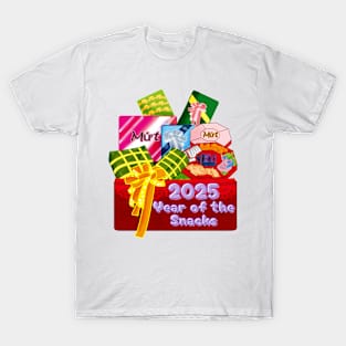 Year of the Snack, Mut, New Year, Lunar New Year Joke T-Shirt